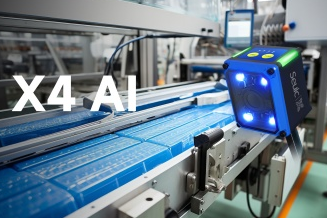 東集X4 AI工業讀碼器高速讀取鋁塑膜噴碼，助力鋰電池高效產線